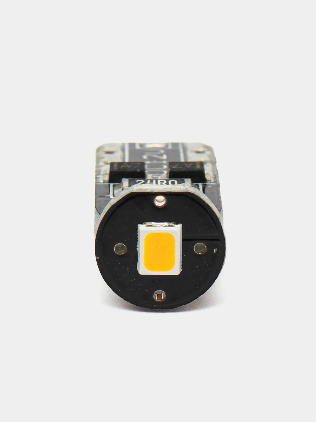 Оранжевый светодиодные LED габаритные лампочки лампы/огни/габаритки T10/W5W, 3W-PY-8G
