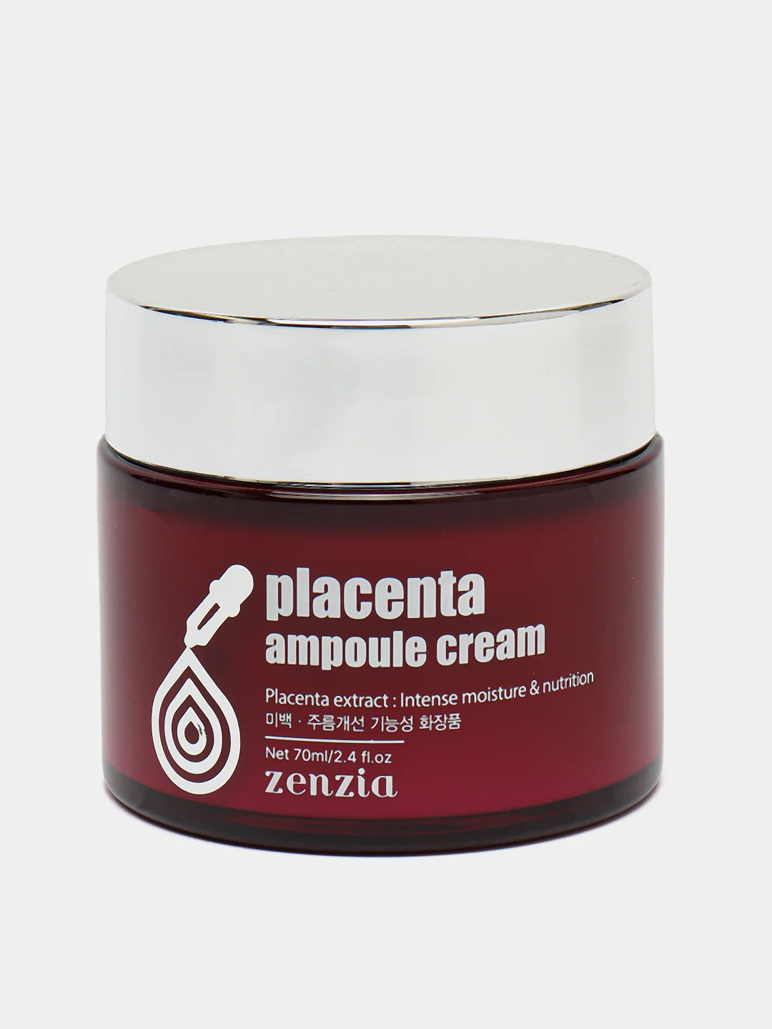 Крем для лица с плацентой Jigott ZENZIA Placenta Ampoule Cream 70мл