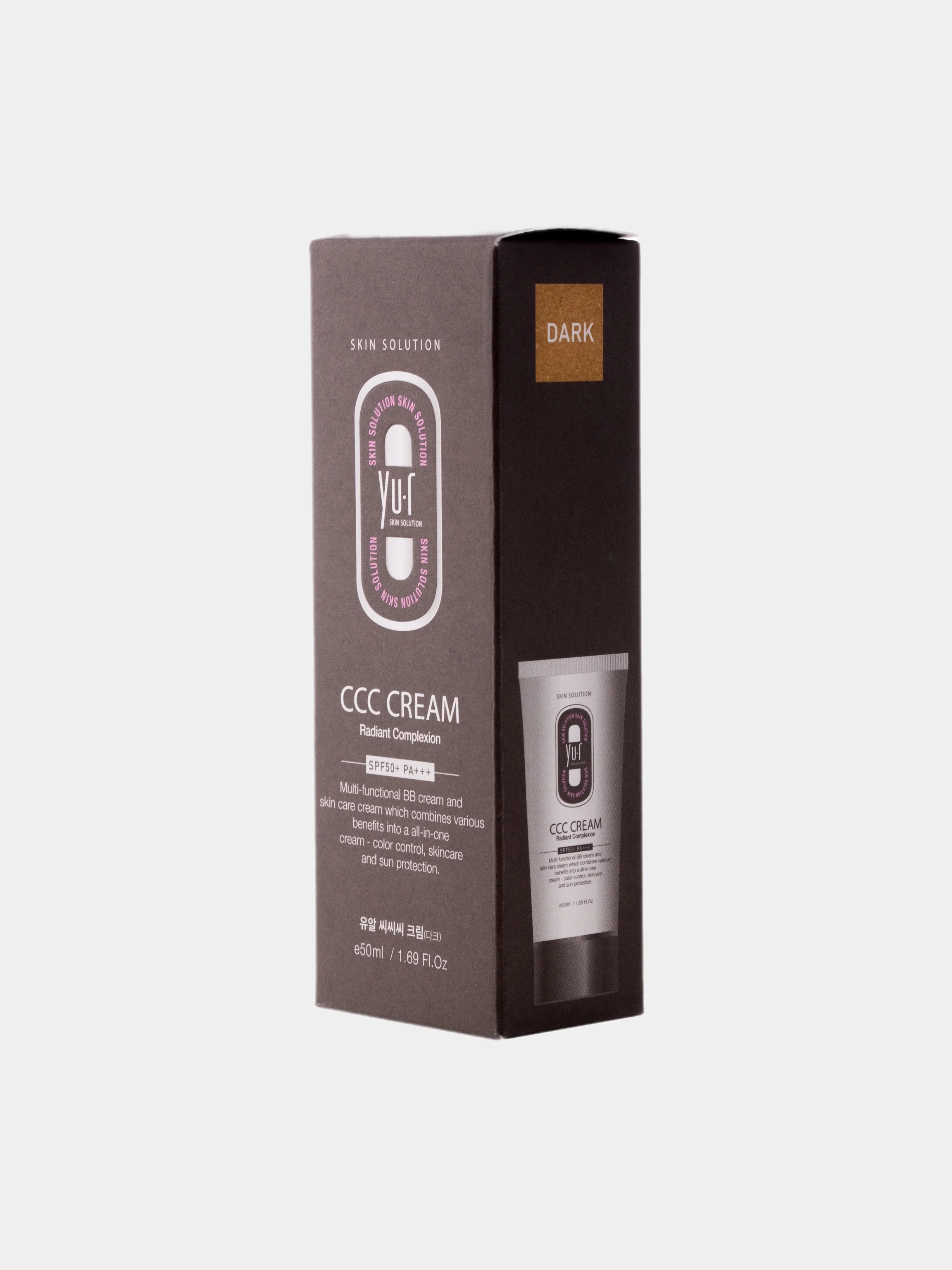 Корректирующий крем для лица Yu.r ССС Cream, 50 мл, SPF50+, корейская косметика