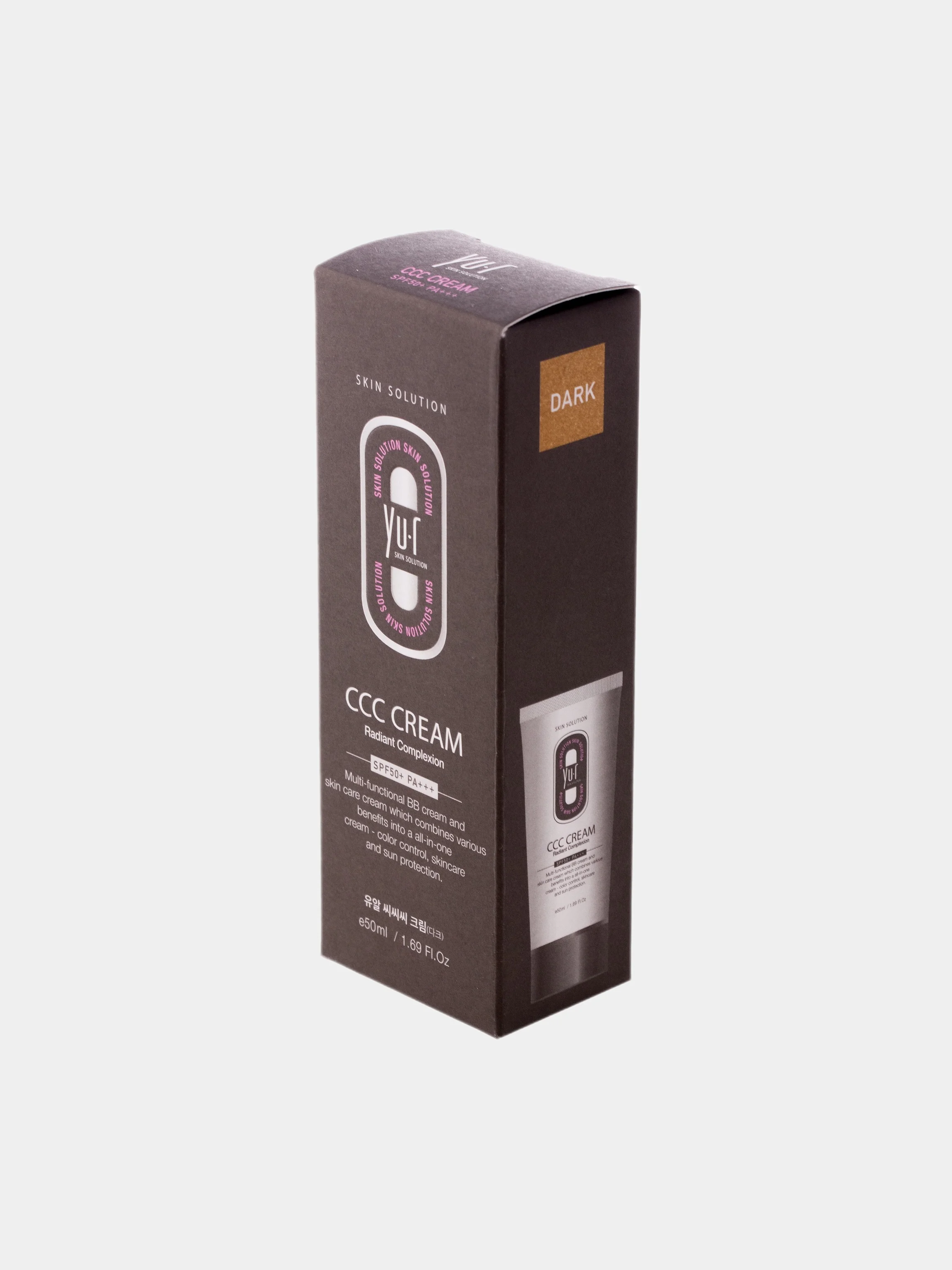 Корректирующий крем для лица Yu.r ССС Cream, 50 мл, SPF50+, корейская косметика