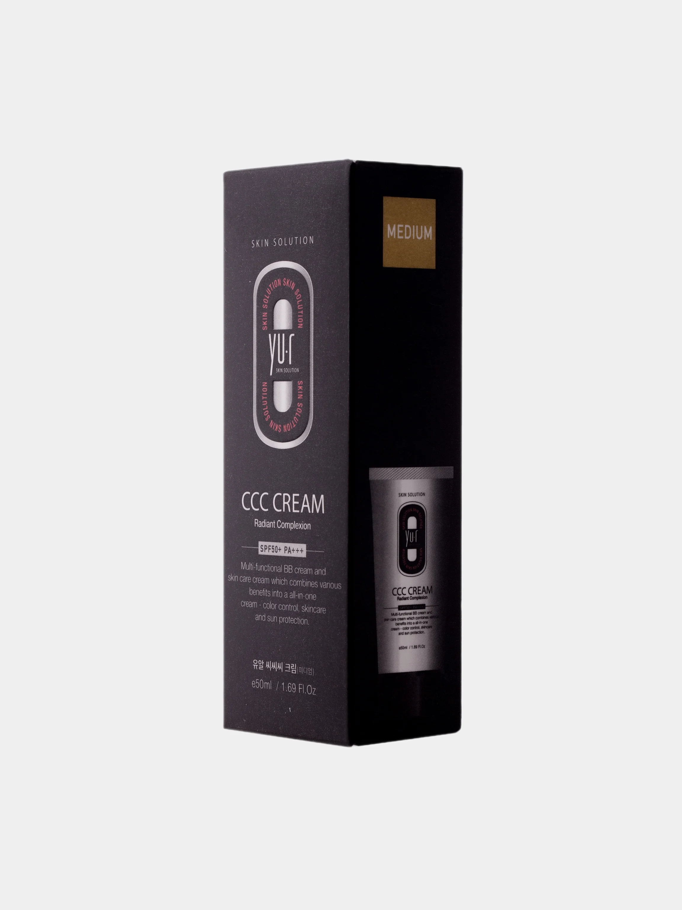 Корректирующий крем для лица Yu.r ССС Cream, 50 мл, SPF50+, корейская косметика