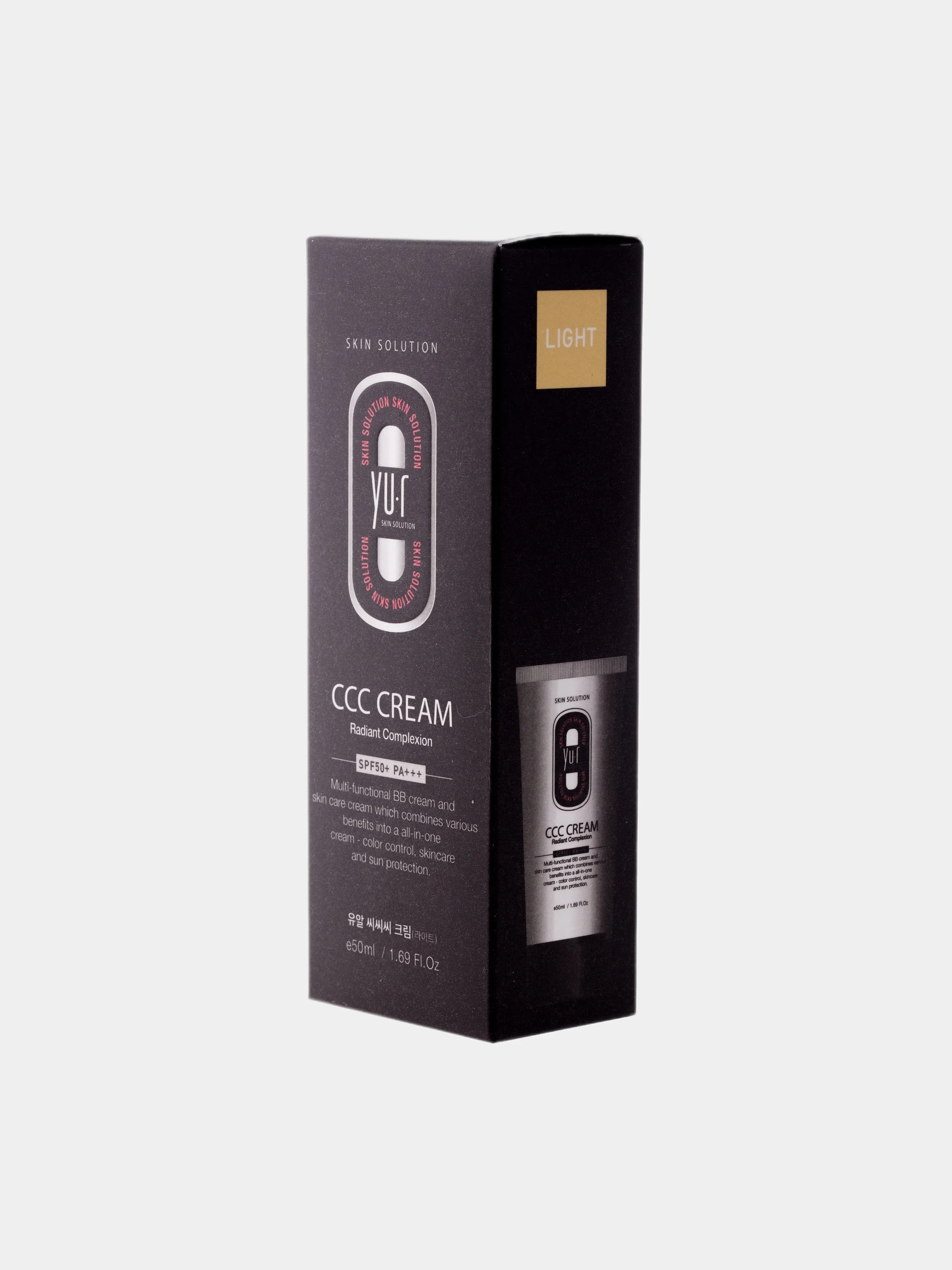 Корректирующий крем для лица Yu.r ССС Cream, 50 мл, SPF50+, корейская косметика