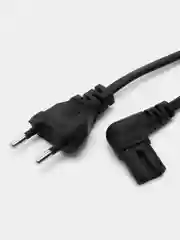 Белый кабель питания IEC C7 восьмерка 2-pin для playstation 1/2/3/4/5
