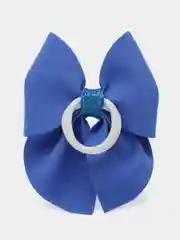 Индиго бант для волос