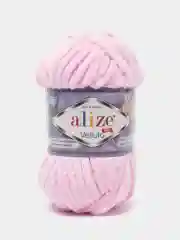 Манго пряжа плюшевая Alize Velluto, 100% микрополиэстер, 100г, 68м, плюшевая, велюровая веллюто
