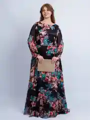 Черный платье вечернее