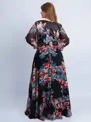Черный платье вечернее