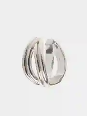 Серебряный серьга-кафф