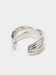 Серебряный серьга-кафф