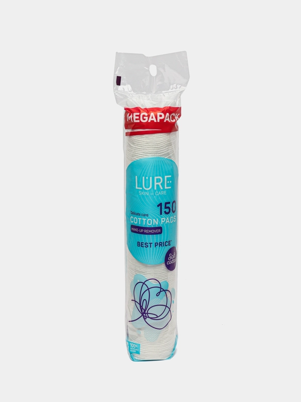 Ватные диски LURE, 150 штук