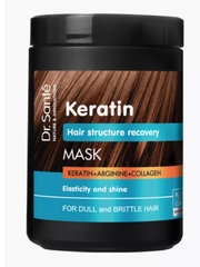 Dr.Sante Keratin Маска для тусклых ломких волос Восстановление Волос с КЕРАТИНОМ, 1000 мл