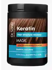 Dr.Sante Keratin Маска для тусклых ломких волос Восстановление Волос с КЕРАТИНОМ, 1000 мл