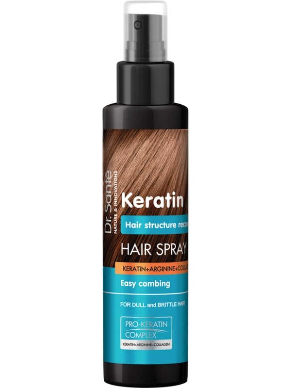 Dr.Sante Keratin Спрей для тусклых и ломких волос Восстановление с КЕРАТИНОМ,150 мл