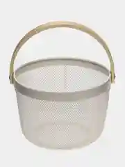 Белый корзина для хранения вещей, фруктов, подарков