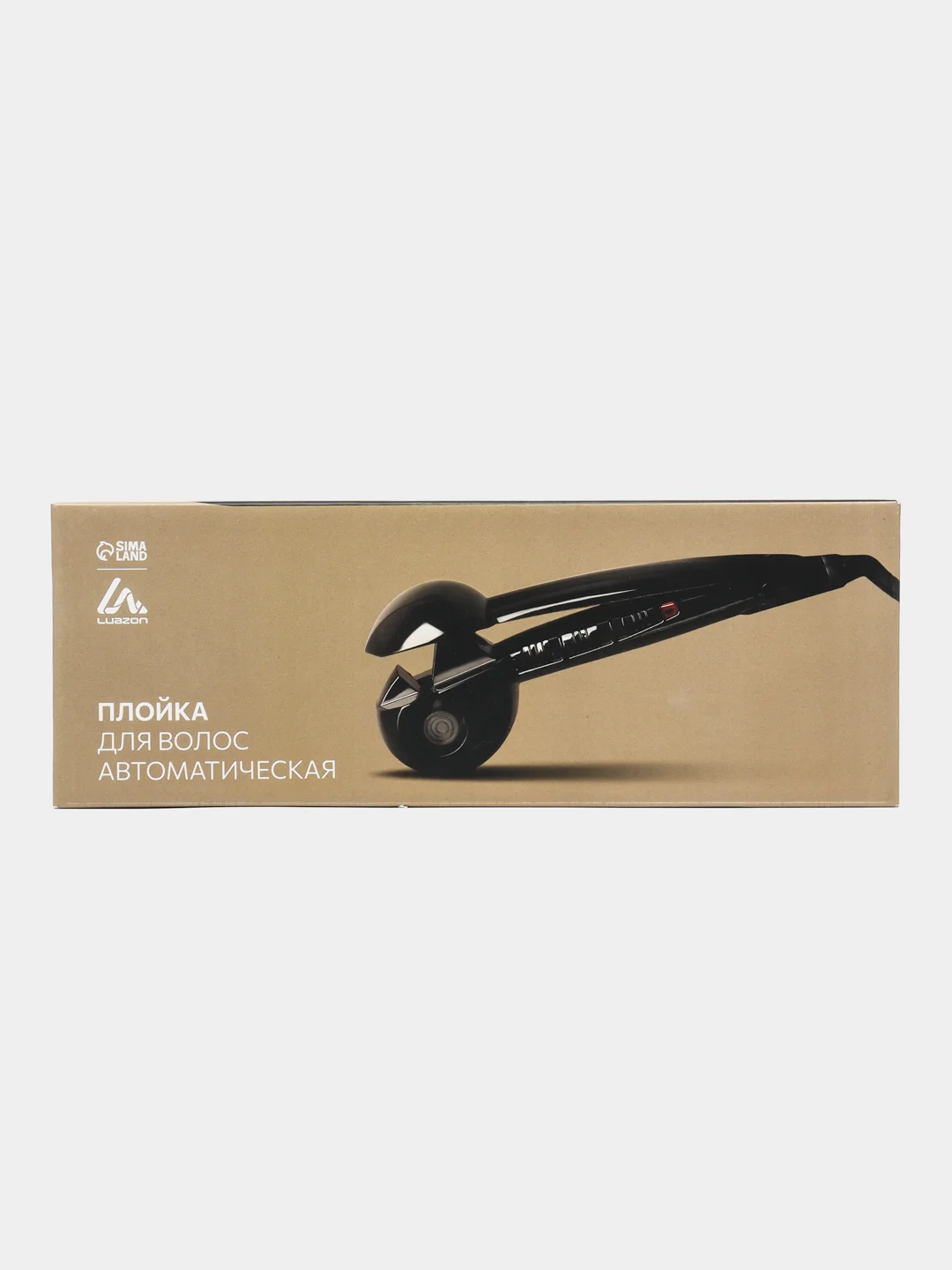 Плойка Luazon LW-14, 50 Вт, турмалиновое покрытие, 220С, черная