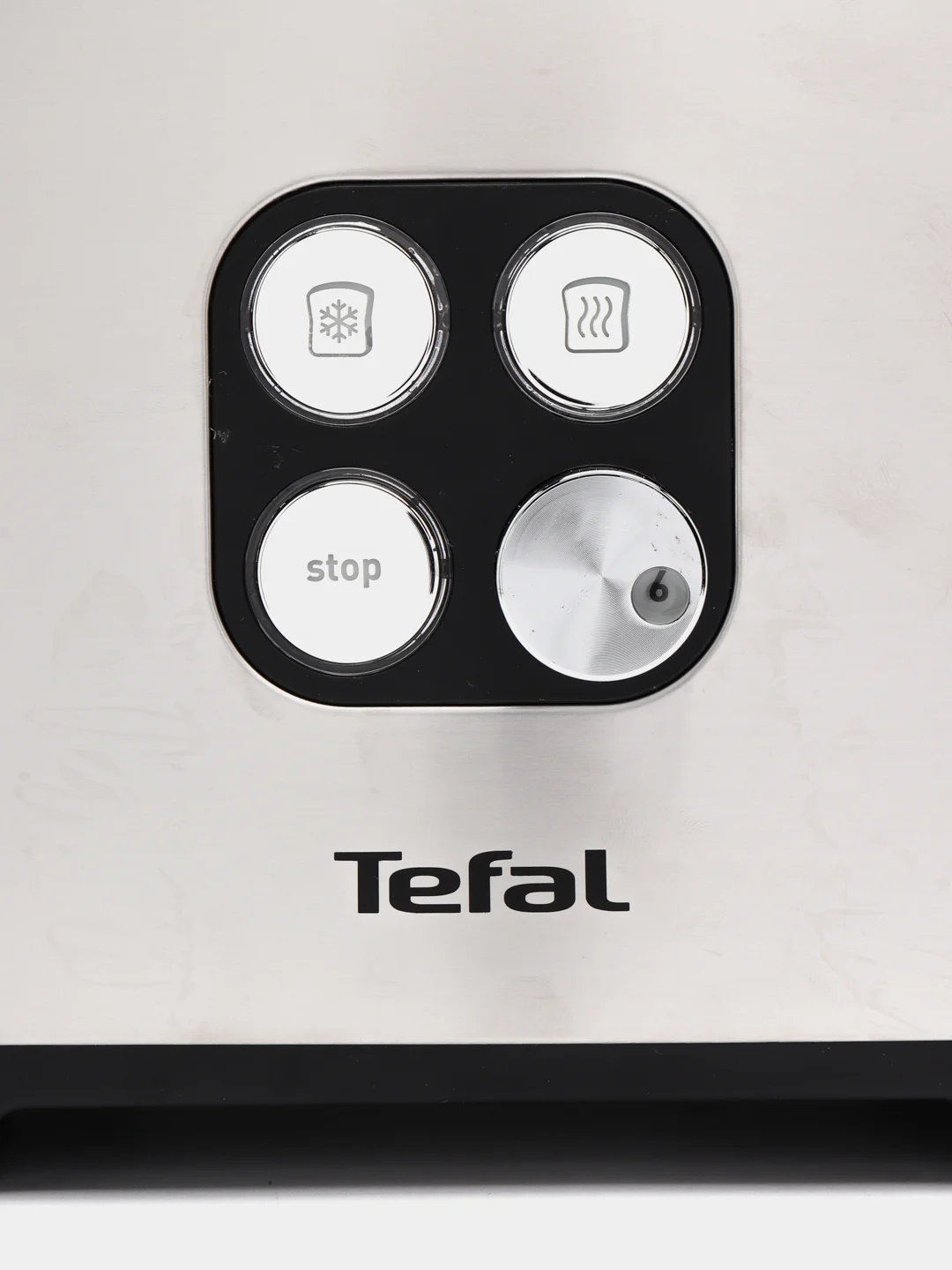 Тостер Tefal TT 420D30, 825-980 Вт, режимов прожарки, 2 тоста, разморозка, cеребристый