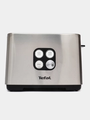 Тостер Tefal TT 420D30, 825-980 Вт, режимов прожарки, 2 тоста, разморозка, cеребристый