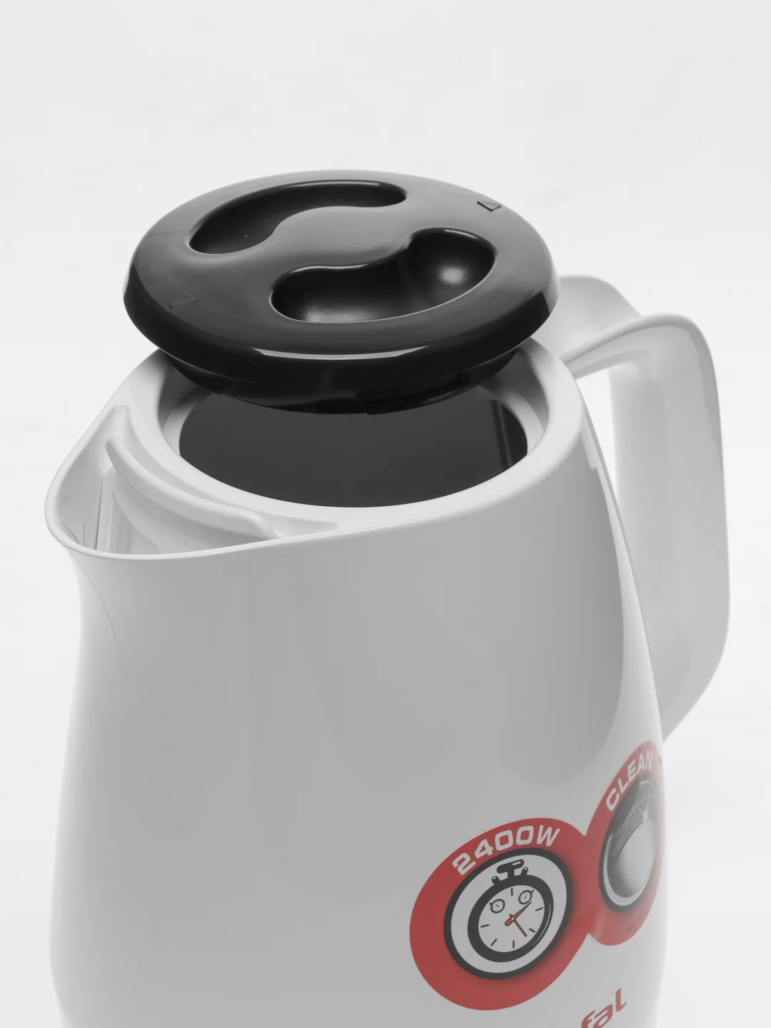 Чайник электрический Tefal KO150130, пластик, 1.5 л, 2400 Вт, белый