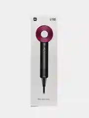 Фен Windigo LF-03, 1250 Вт, 3 температурных режима, 3 скорости, концентратор, серо-розовый