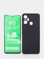 Пленка и чехол на Infinix Hot 30, 12 Play, 12i, 12 Pro, Hot 20i, 20s, 20, Smart 6, 6+