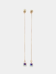 Серьги с кристаллами Swarovski