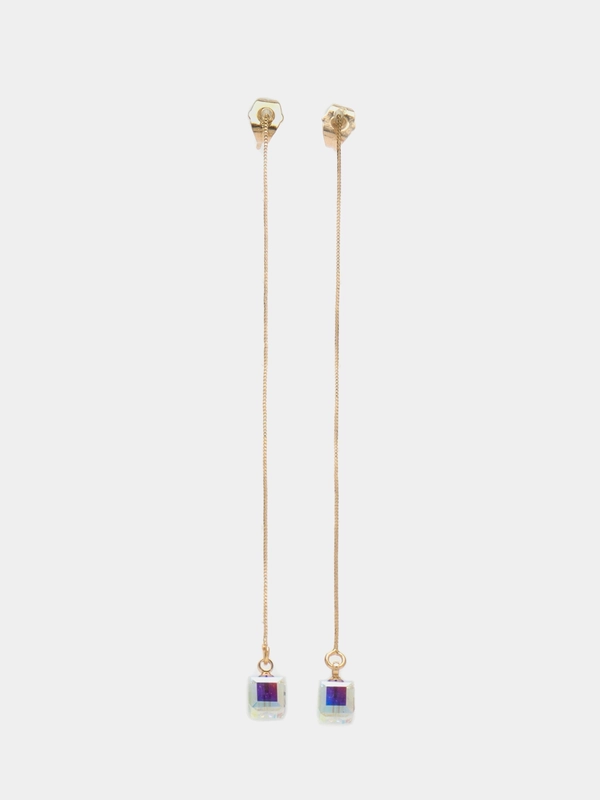 Серьги с кристаллами Swarovski