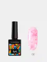 Молочный гель-лак с поталью TNL Art