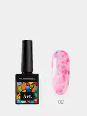Молочный гель-лак с поталью TNL Art