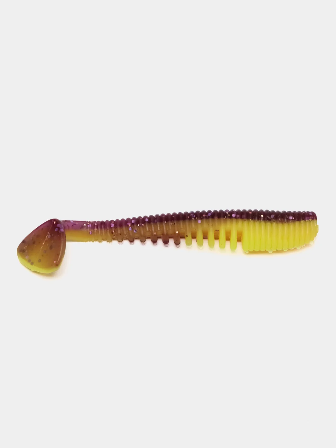 Тёмно-бордовый виброхвост Yaman Legend Minnow 5-10,5 см силиконовая приманка