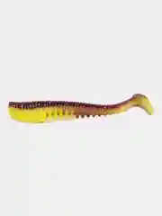 Тёмно-бордовый виброхвост Yaman Legend Minnow 5-10,5 см силиконовая приманка