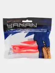 Розовый виброхвост силиконовый YAMAN PRO MAMURA 3,4,5 дюйма приманка рыболовная силиконовая