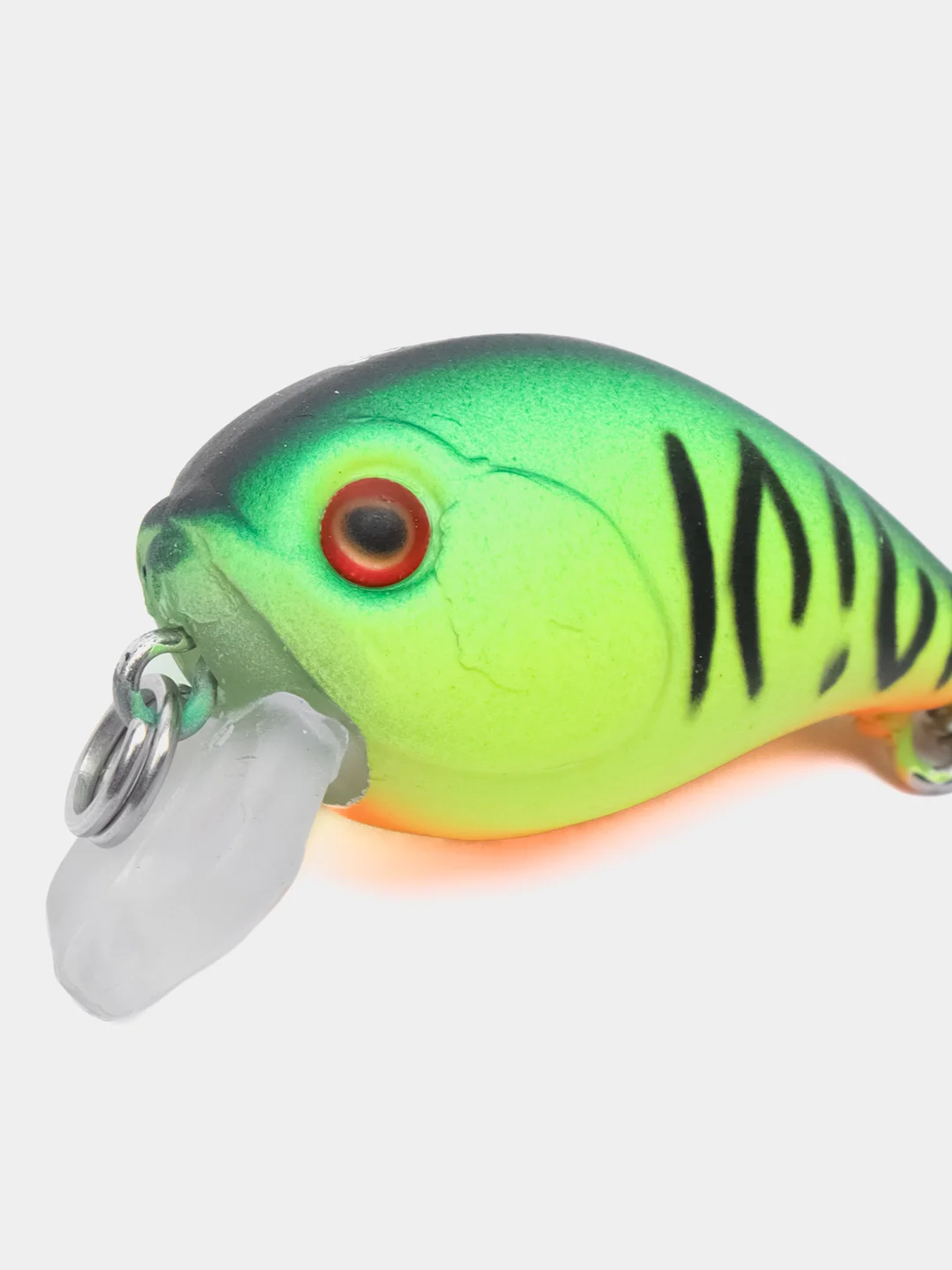 Зеленый воблер крэнк Namazu Crystal Crank 27 мм, вес 2,4 гр