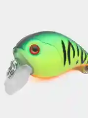 Зеленый воблер крэнк Namazu Crystal Crank 27 мм, вес 2,4 гр
