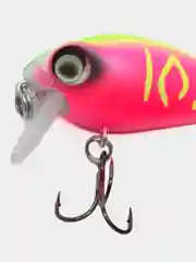 Красный воблер крэнк Namazu Waterfly 36мм вес 2,8 гр