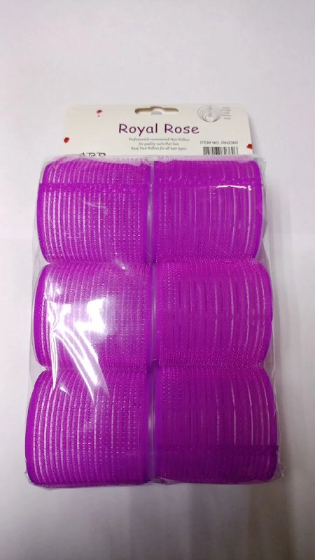 Бигуди-липучка д 60мм 6 шт. Royal Rose