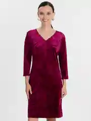 Марсала платье женское, вечернее, велюровое
