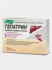 БАД Эвалар "Гепатрин" Тройная защита печени, в капсулах