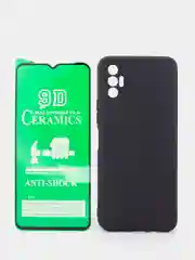 Пленка и чехол на TECNO Spark 8P, Spark 9 Pro, Camon 19, 19 Neo, Pova 2, 3, Pop 6 Pro