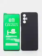 Пленка и чехол на TECNO Spark 8P, Spark 9 Pro, Camon 19, 19 Neo, Pova 2, 3, Pop 6 Pro