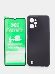 Пленка и чехол на Realme C30, C31, C33, C35, C51, C53, C55