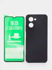 Пленка и чехол на Realme C30, C31, C33, C35, C51, C53, C55