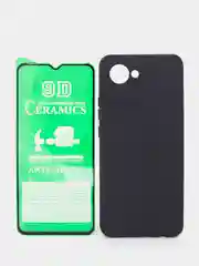Пленка и чехол на Realme C30, C31, C33, C35, C51, C53, C55
