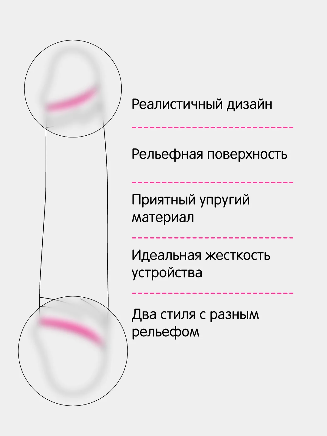 Фаллоимитатор двойной