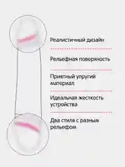 Фаллоимитатор двойной