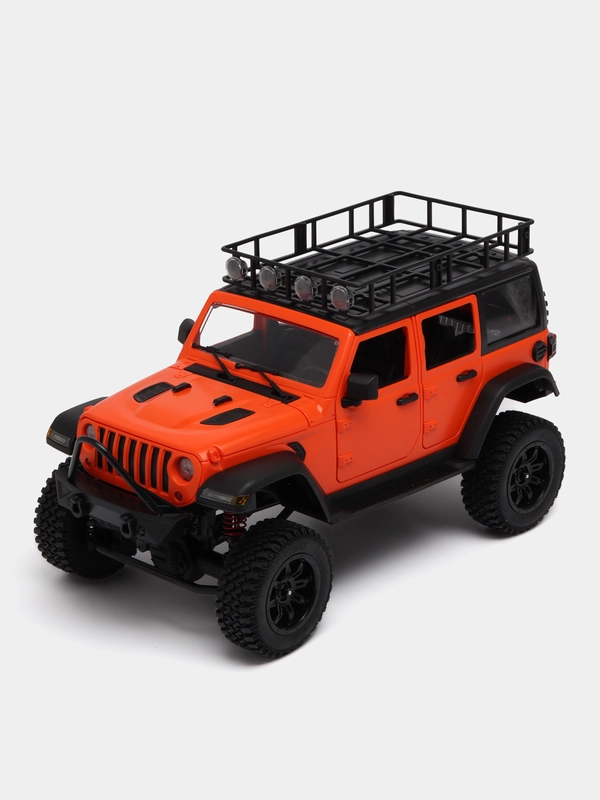 Радиоуправляемая полноприводная машина с пультом ДУ Jeep MN128, большой масштаб 1:12