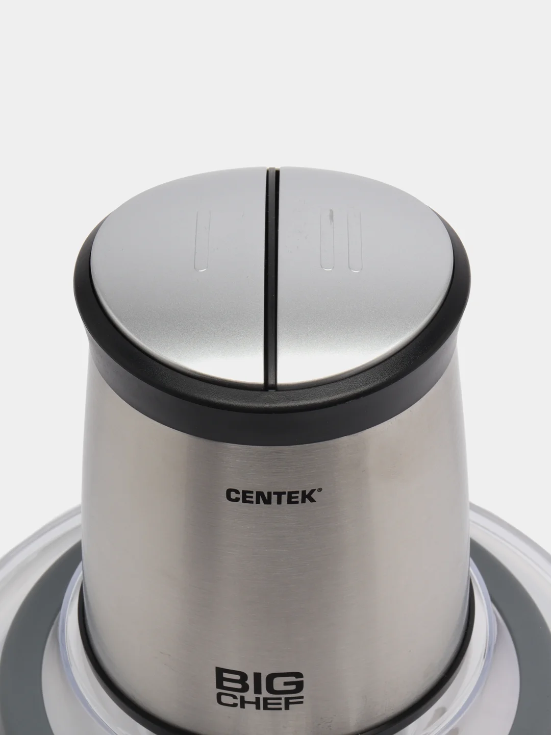 Измельчитель Centek CT-1394, стекло, 600 Вт, 1.5 л, серебристый