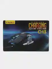 Мышь игровая беспроводная бесшумная RGB T Wolf Q13