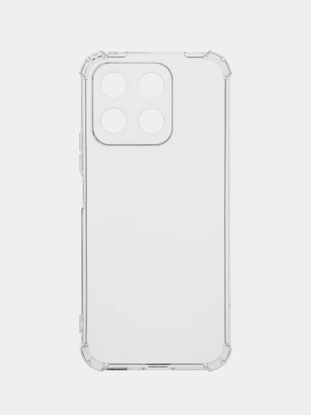 Прозрачный чехол Honor X8b / Хонор Х8б, прозрачный, силиконовый, противоударный