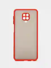 Красный чехол Xiaomi Redmi Note 9s, Note 9 Pro, Note 9 Pro Max Редми Нот 9с пластиковый матовый