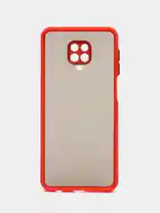Красный чехол Xiaomi Redmi Note 9s, Note 9 Pro, Note 9 Pro Max Редми Нот 9с пластиковый матовый
